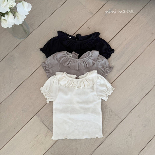 mimi market sunny frill tee (70-85cm)