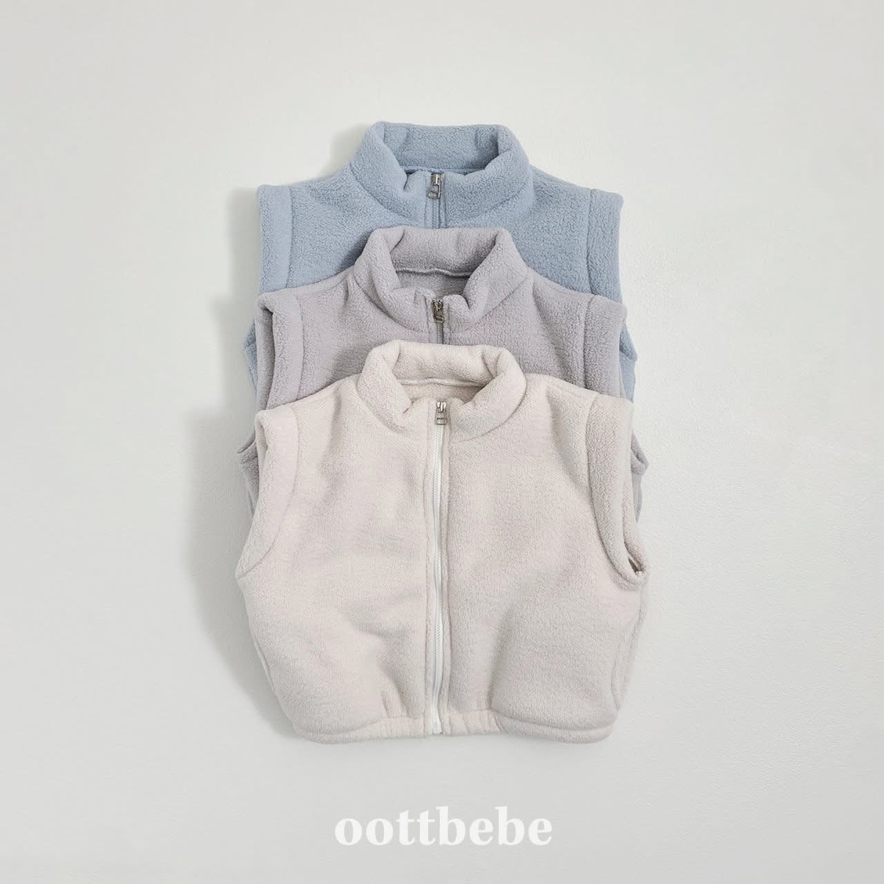 Oottbebe 立領暖暖背心外套 (75-120cm)