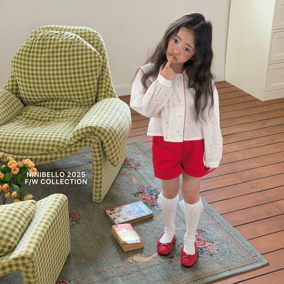 ninibello spring collar blouse (80-130cm)