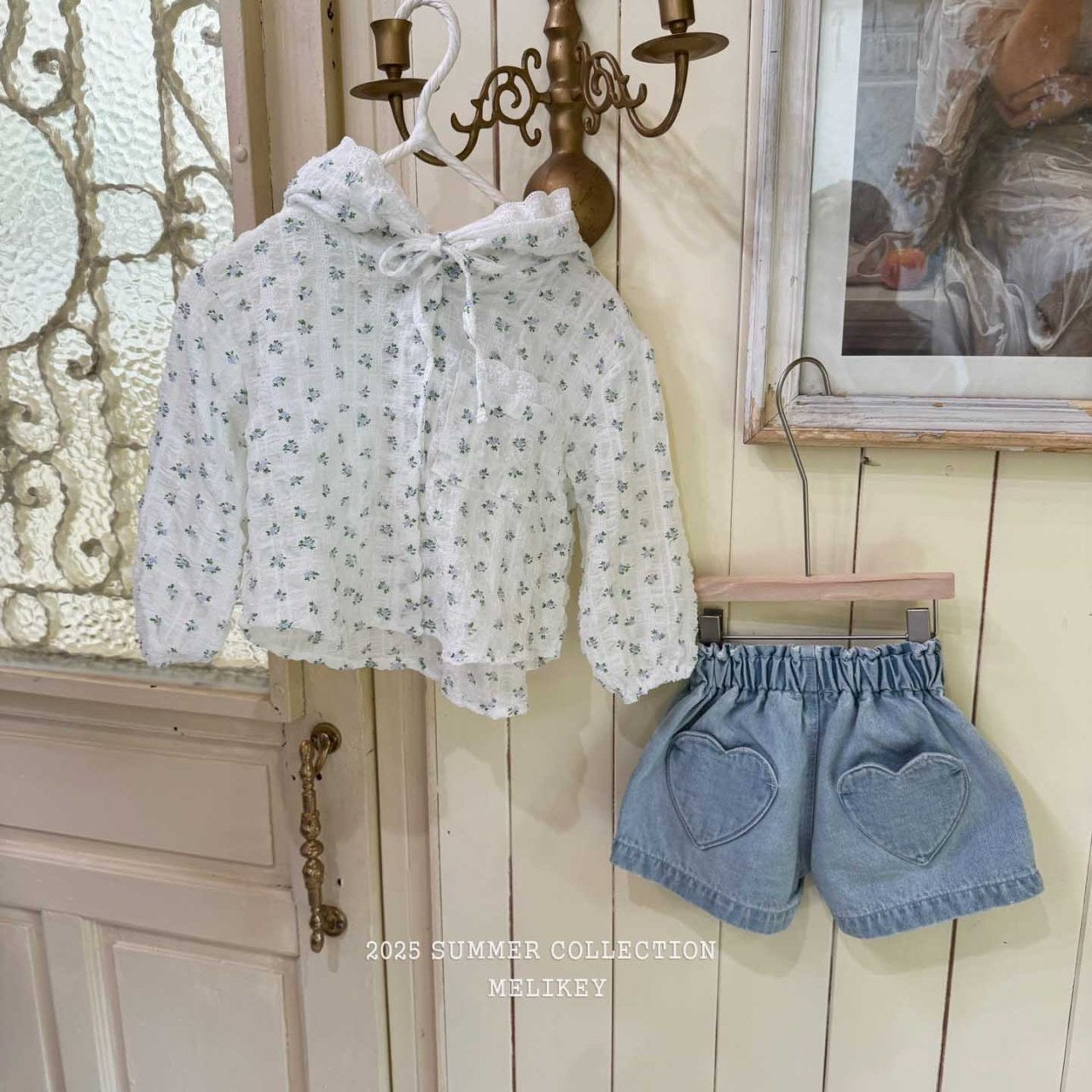 melikey hattu denim shorts (80-140cm)