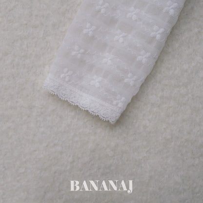 BANANAJ rhythm flower lace t (80-135cm)