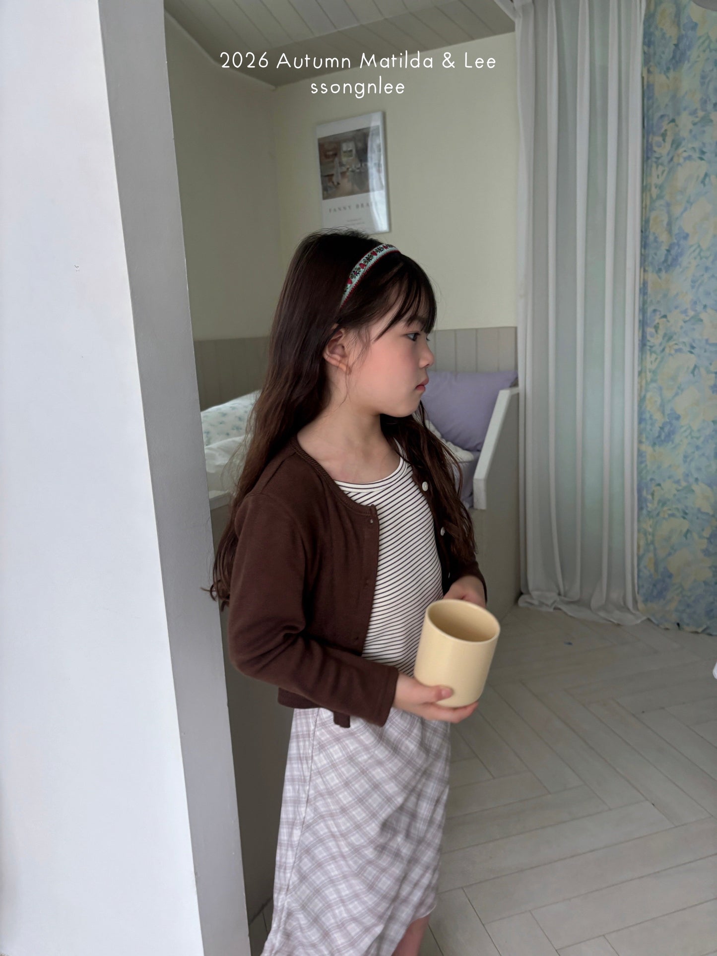matilda&lee stripe layered cardigan (85-165cm)