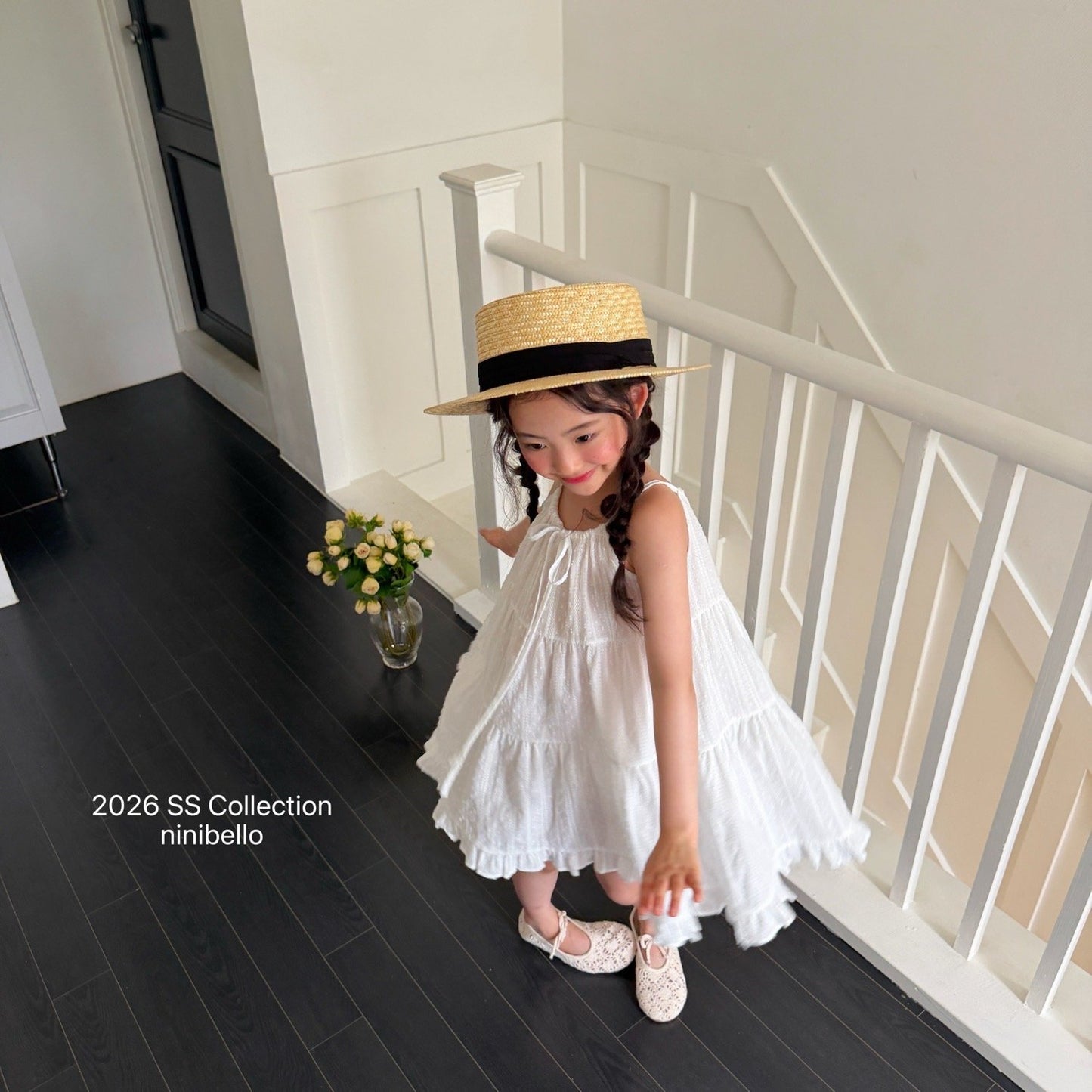 ninibello pure tiered dress (80-130cm)