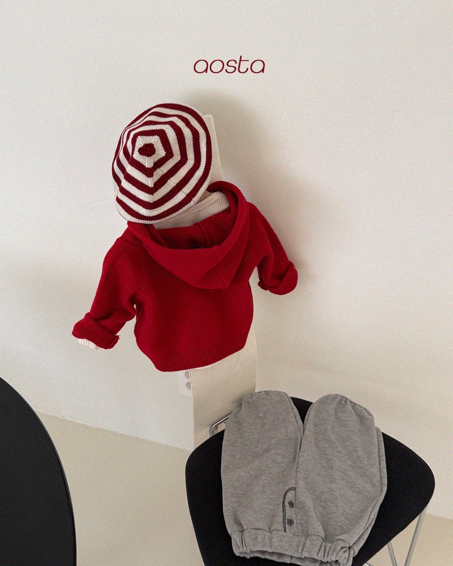 Aosta knit cookie beret