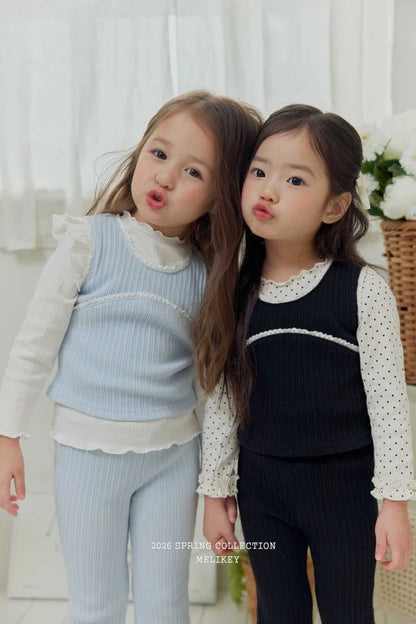 melikey celine sleeveless T (~80-140cm)