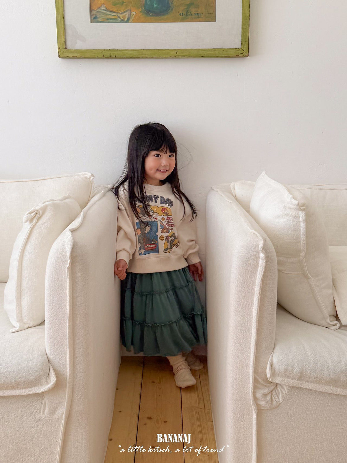 BANANAJ nestle long skirt (80-135cm)