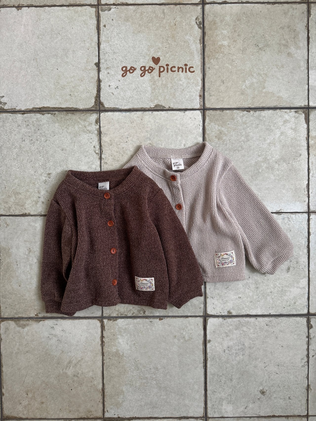 go go picnic popo cardigan (70-120cm)