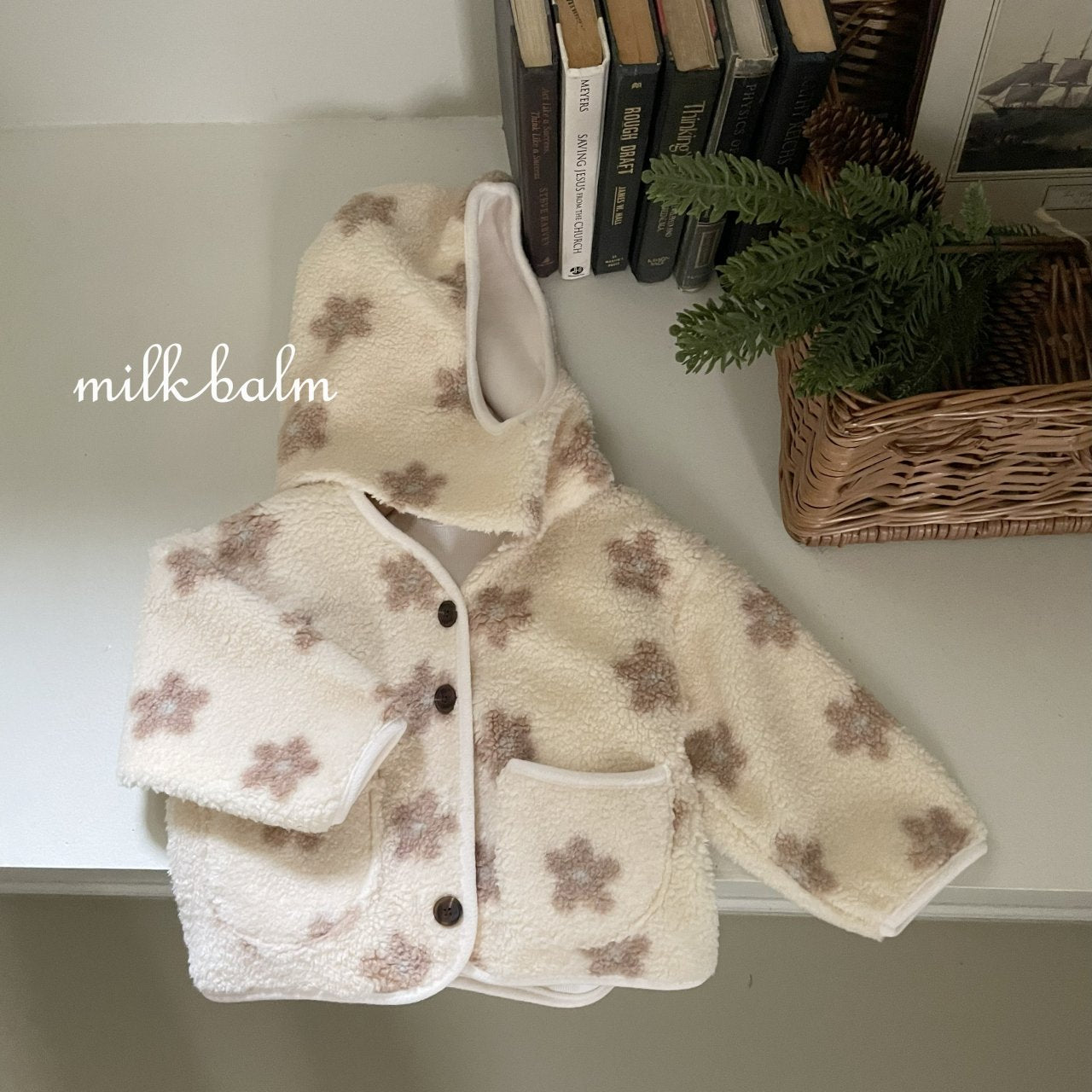 milkbalm flower jacket (85-125cm)