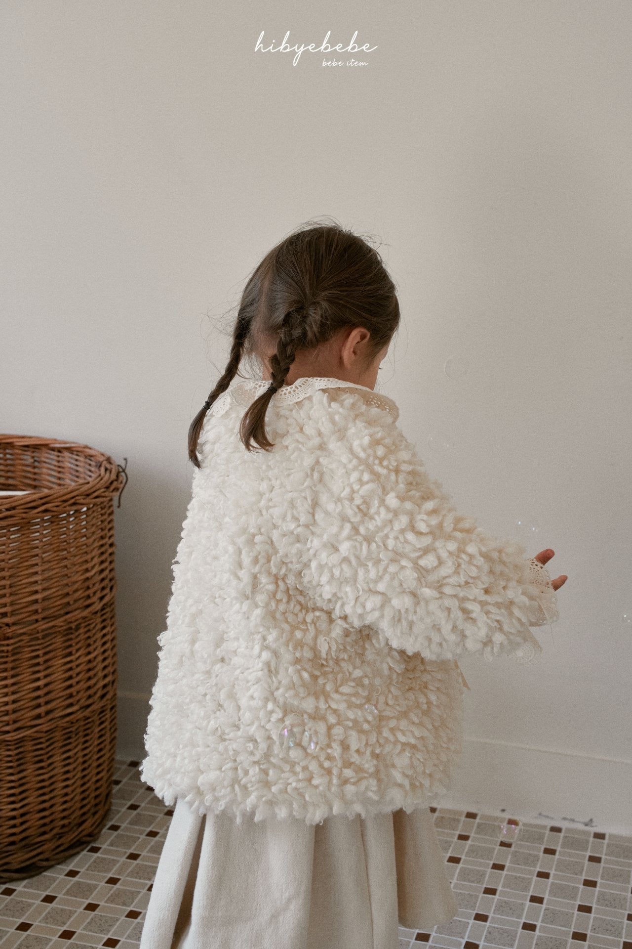 hibyebebe lace cardigan jacket (85-120cm)