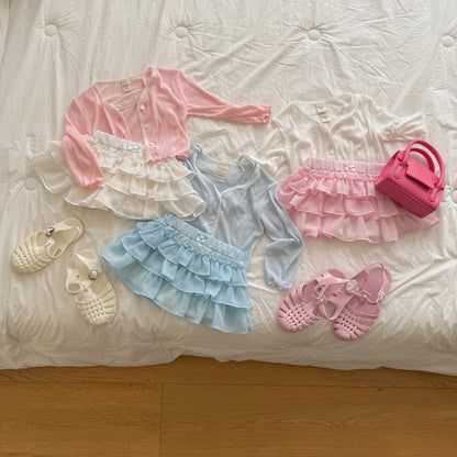 ninibello fruit tiered skirt (80-130cm)