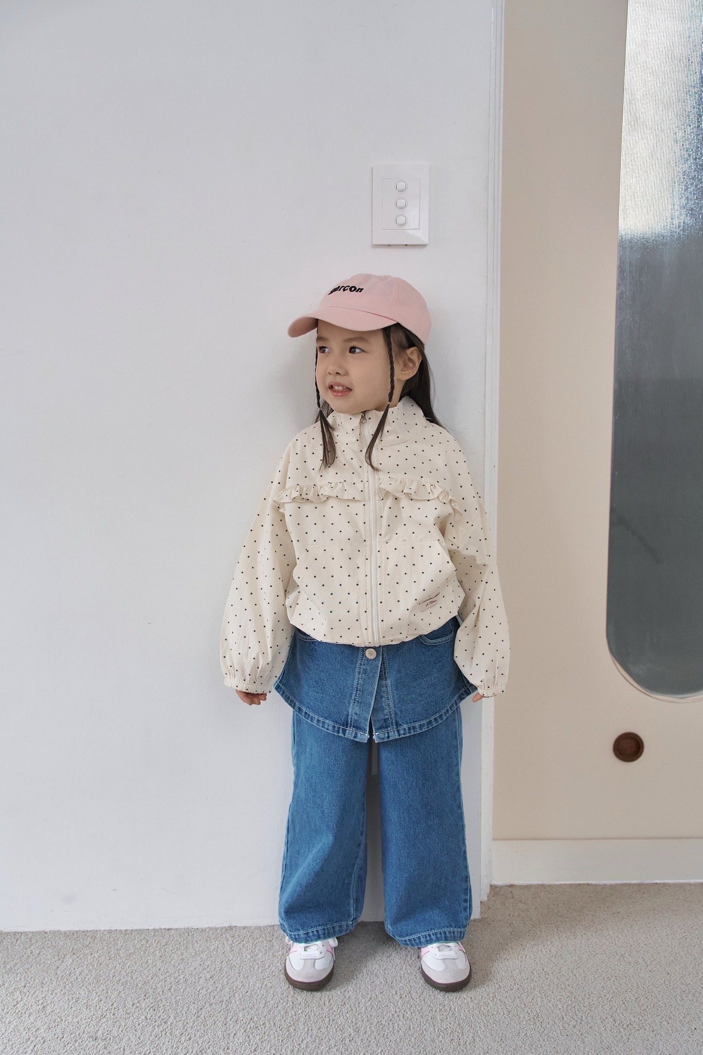 momoann wrap heart jeans (90-150cm)