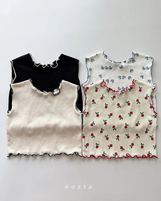 Aosta rib love sleeveless (~70-115cm)