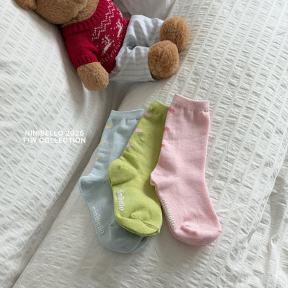 ninibello heart cock socks pastel (~14-20cm)