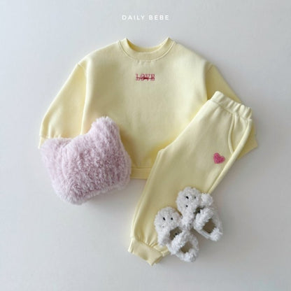 Dailybebe love jogger SET-UP (75-140cm)