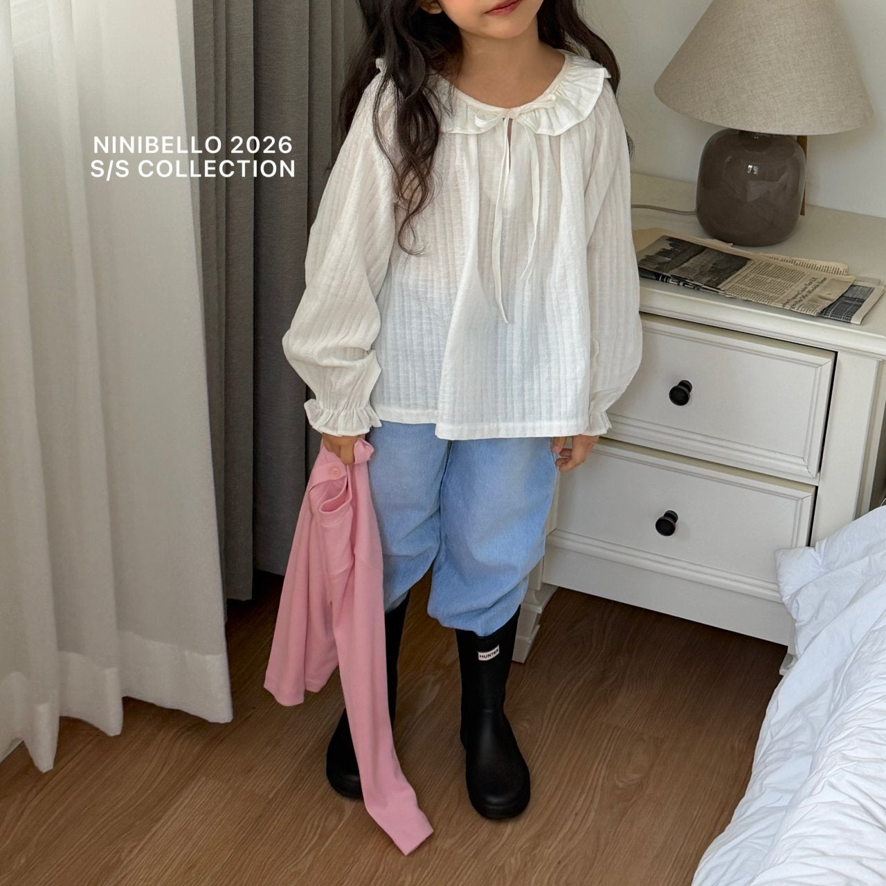 ninibello blossom blouse (80-130cm)