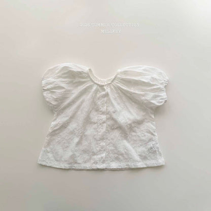 melikey mindul shirring blouse (~80-140cm)