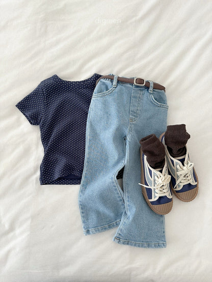 digreen bootcut denim pants (85-130cm)