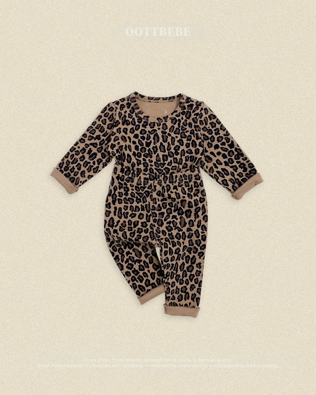 oottbebe little leopard room wear (65-115cm)