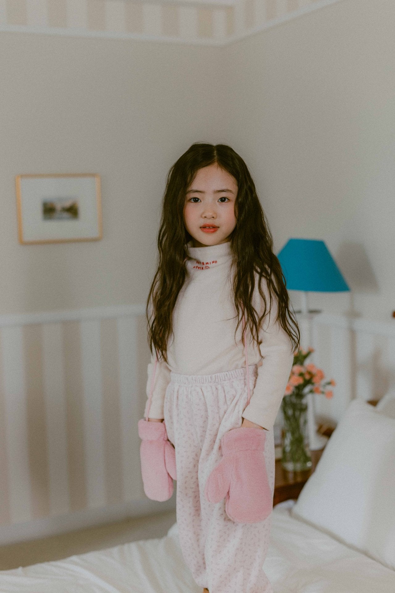 nightbebe flower boa jogger (70-120cm)