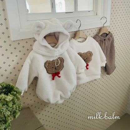 milkbalm bear embroidery suit (3-18m)