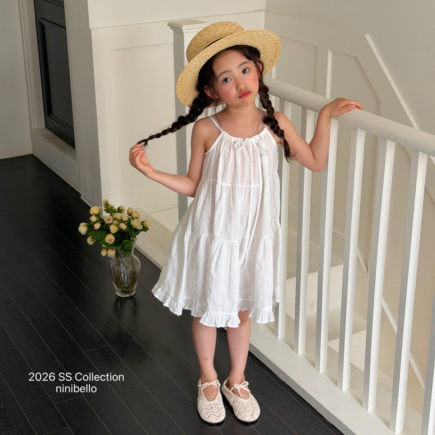 ninibello pure tiered dress (80-130cm)