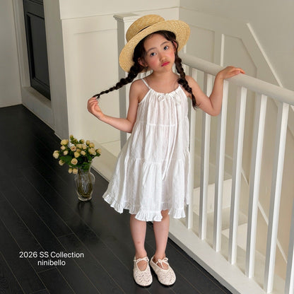 ninibello pure tiered dress (80-130cm)
