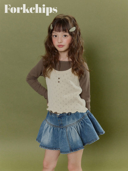 FORKCHIPS hug grade tee (95-160cm)