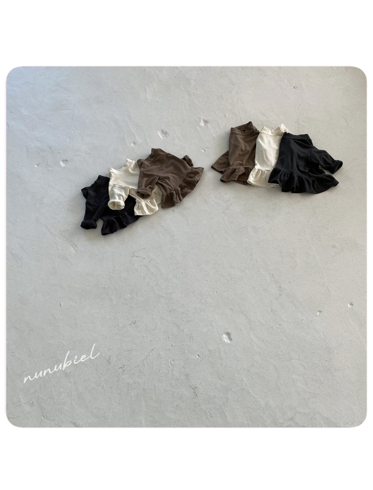 nunubiel winter long t-shirts (75-120cm)