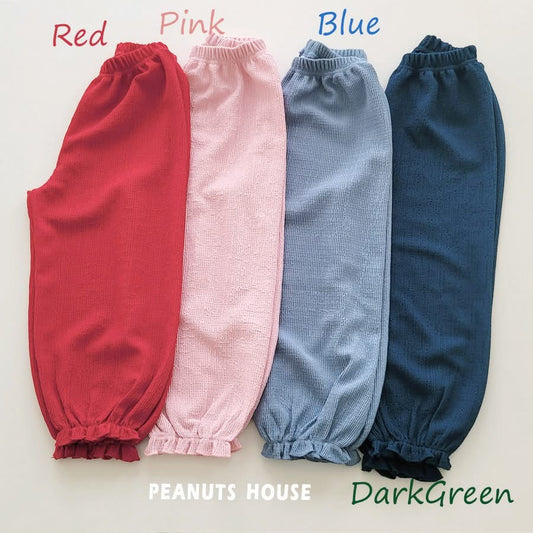 Peanuts 亞麻縮口長褲 (85-140cm)