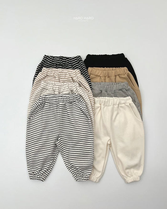HAROHARO 1+1 papillon jogger pants (85-140cm)