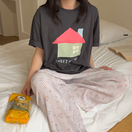 ninibello sweet home short sleeve tee(adult)