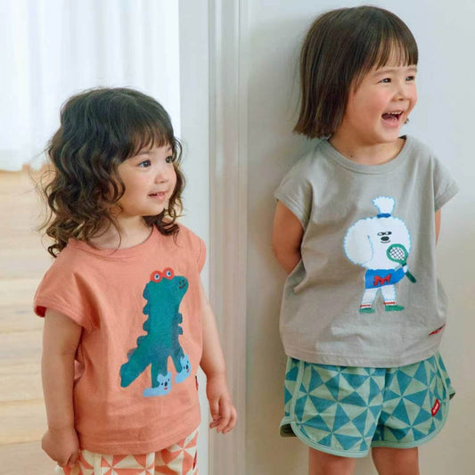 1st 可愛卡通Tee (~93-137cm)