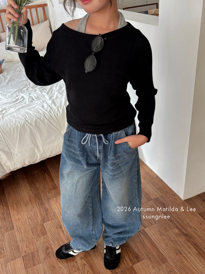 matilda&lee new banding denim (85-165cm)