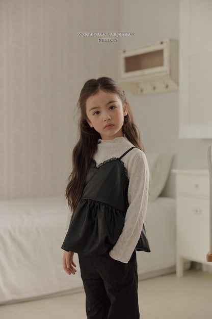melikey leather bustier (~80-140cm)