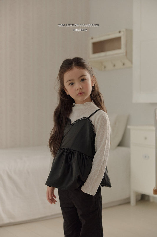 melikey leather bustier (~80-140cm)