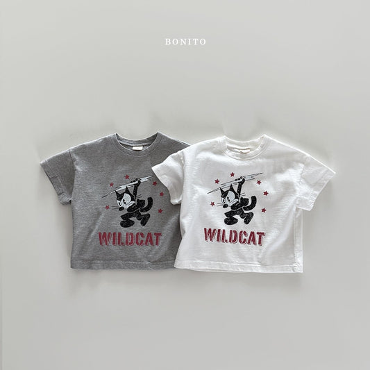 bonito wild cat tee (70-140cm)
