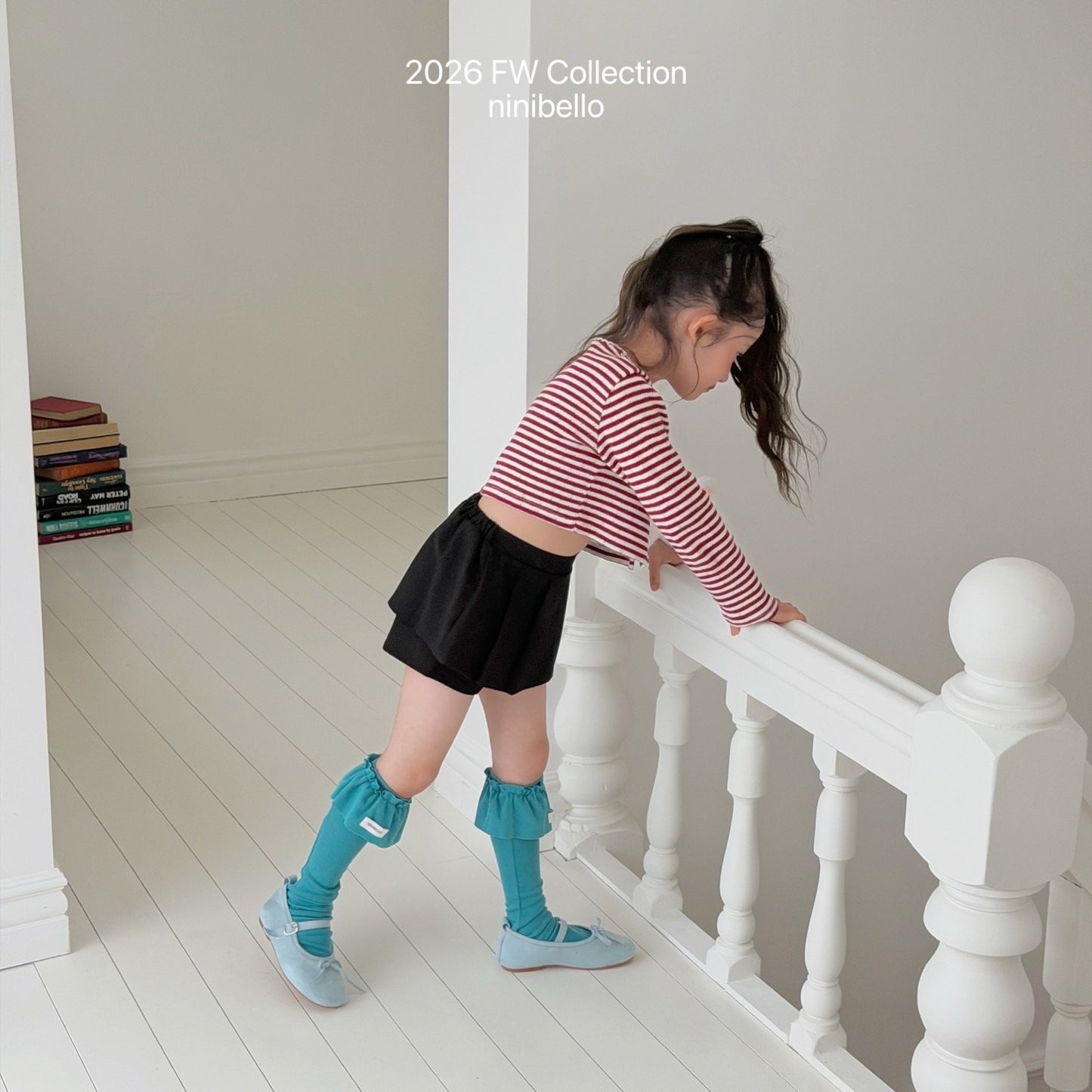 ninibello pinter frill knee socks