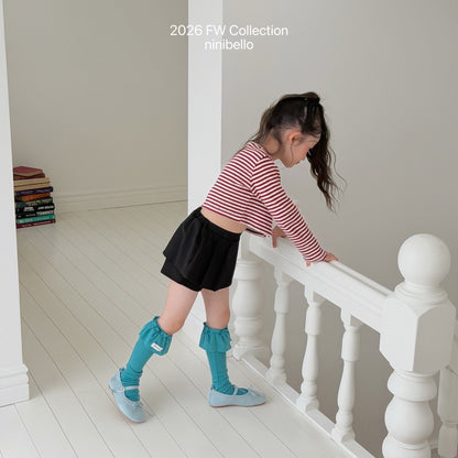 ninibello pinter frill knee socks