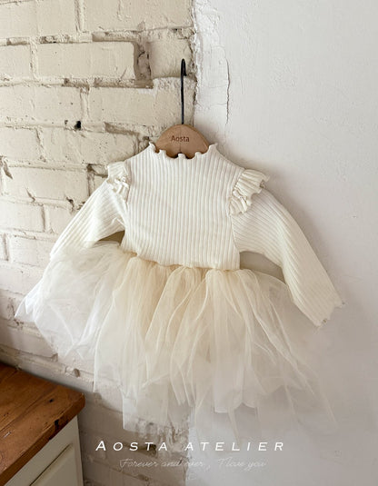 Aosta camellia dress (~70-115cm)