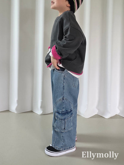 ELLYMOLLY hako balloon cargo pants (90-160cm)