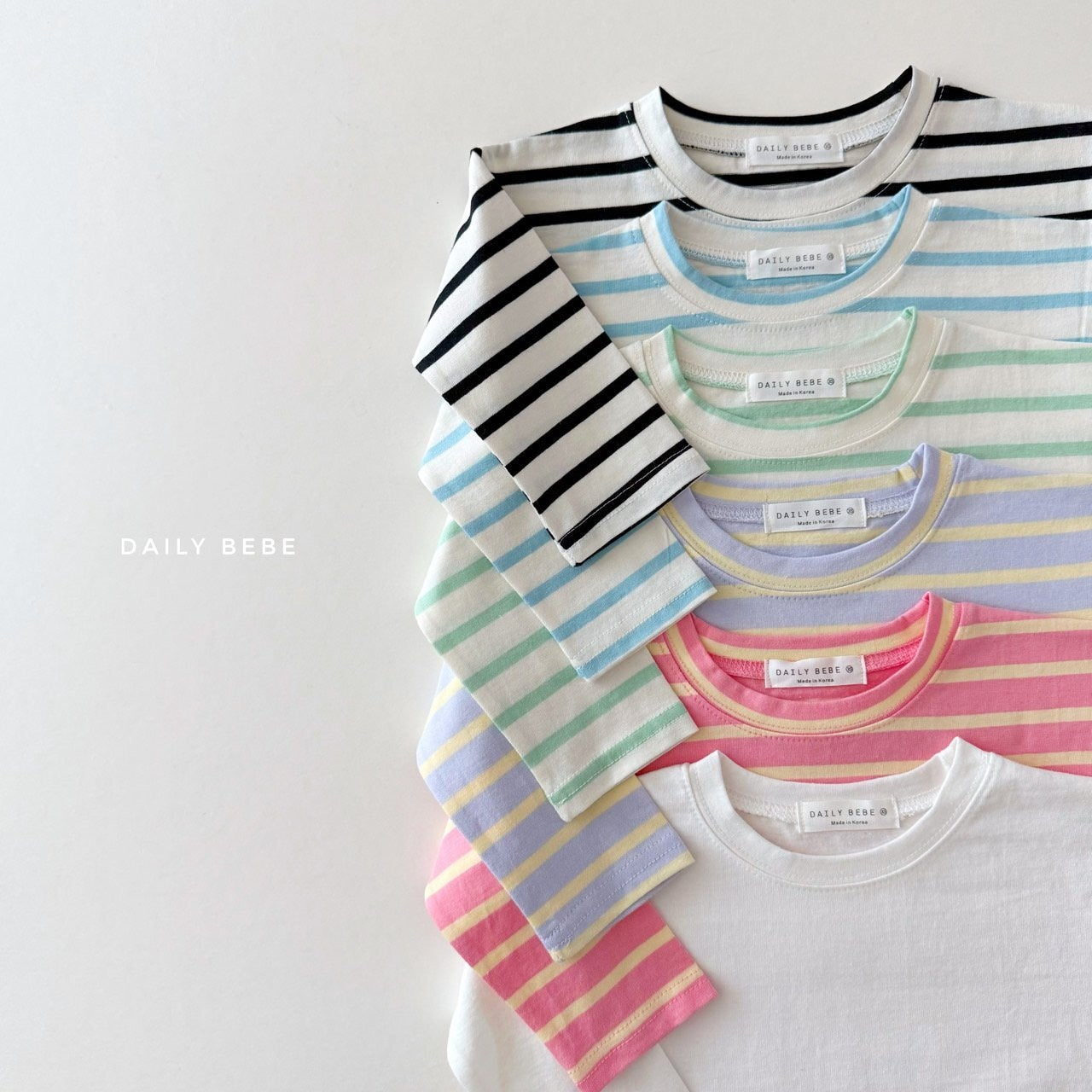 DAILYBEBE daily stripe T (75-145cm)