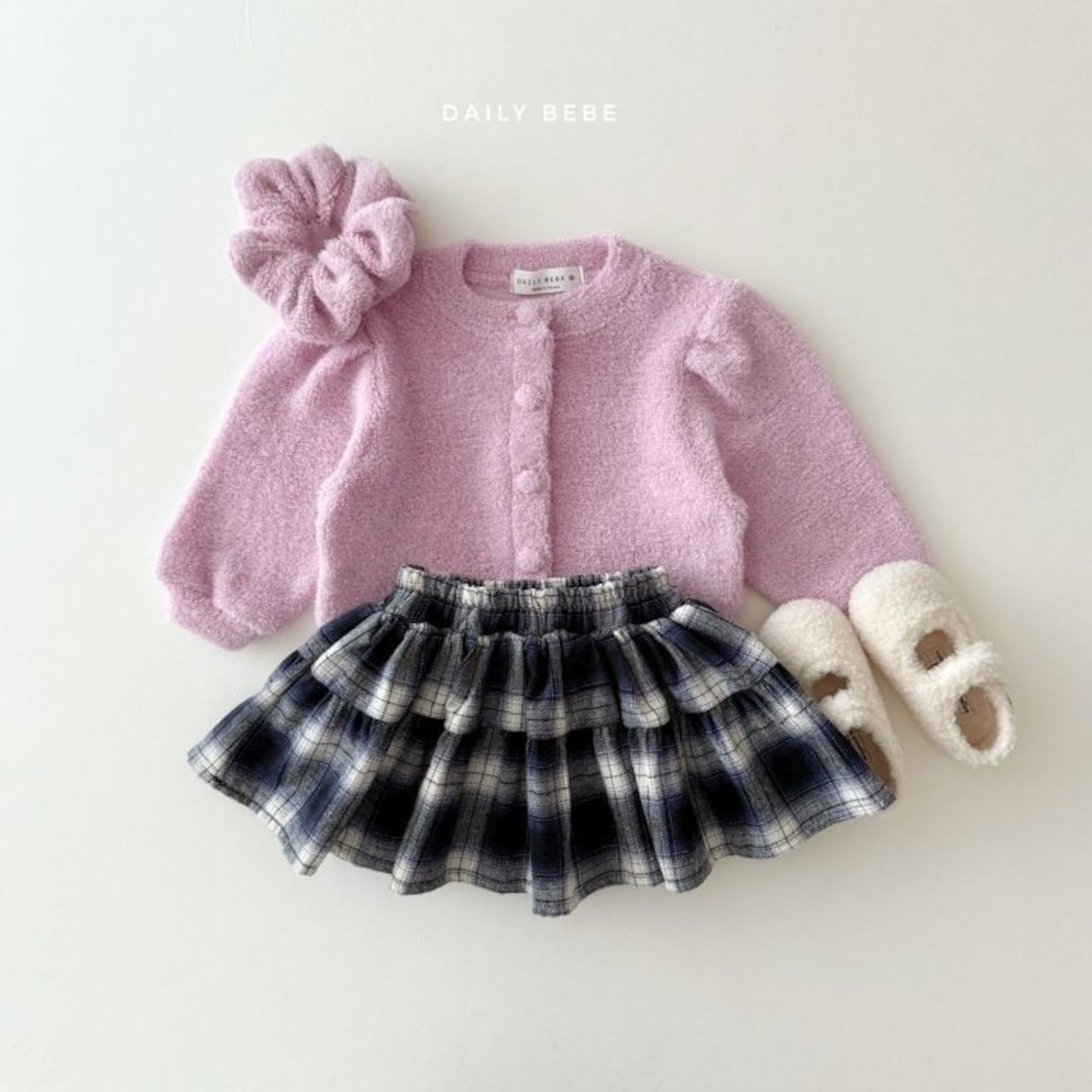 Dailybebe boucle cardigan (75-145cm)