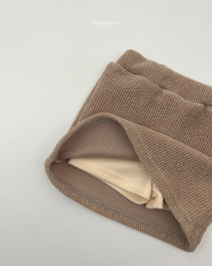 HAROHARO soboro knit skirt(85-140cm)