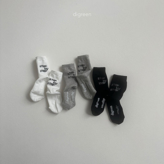 digreen step socks (12-23cm)