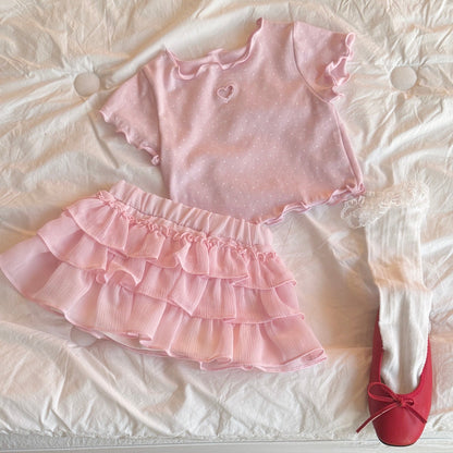 ninibello fruit tiered skirt (80-130cm)