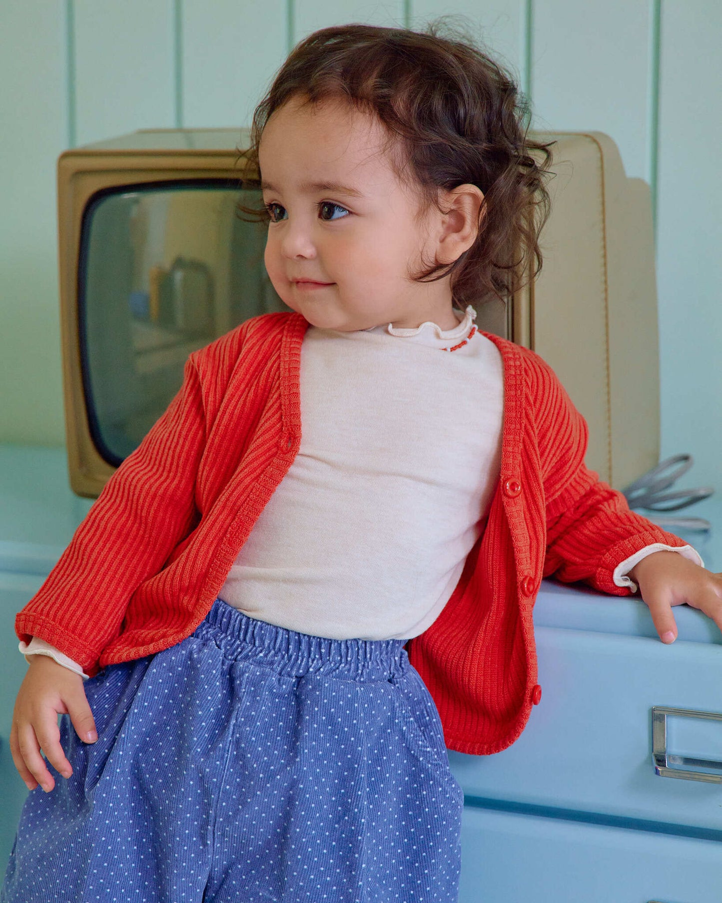 oottbebe HARIBO rib cardigan (65-115cm)
