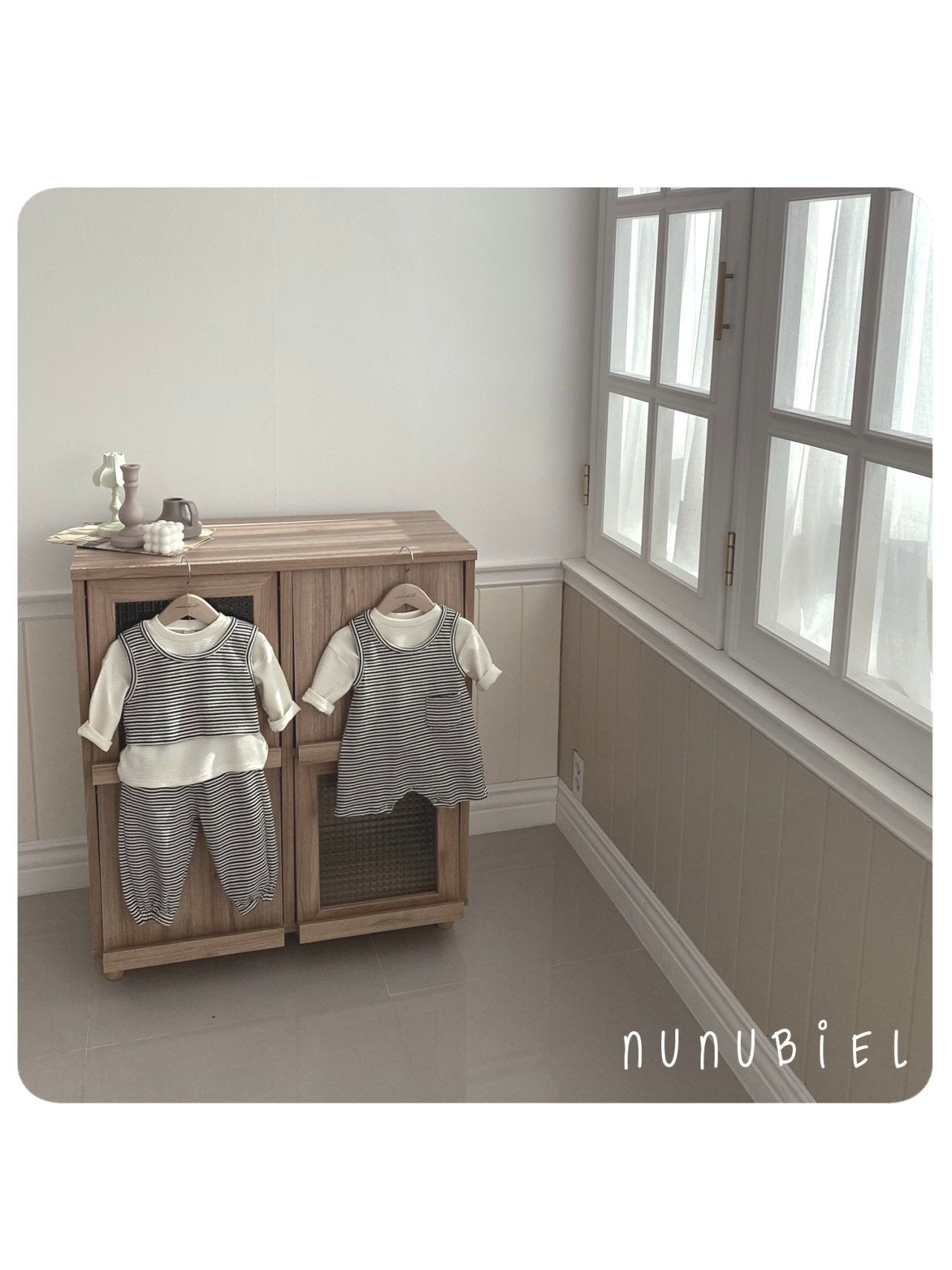 nunubiel bebe waffle t-shirt (3-18m)