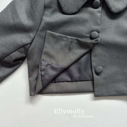 ELLYMOLLY shushu crop jk (90-145cm)