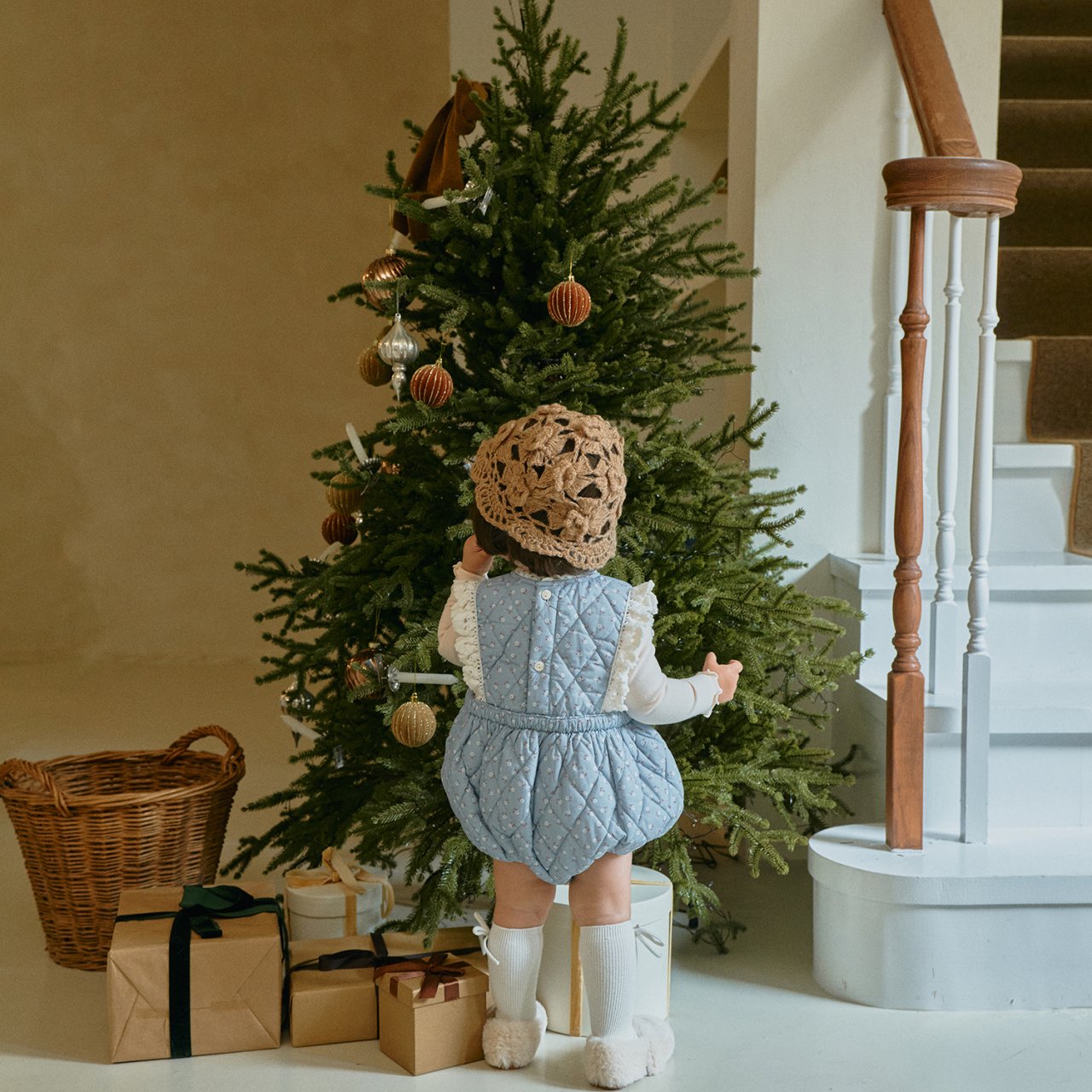 milkbalm laura quilting suit (3-18m)