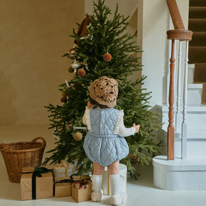 milkbalm laura quilting suit (3-18m)